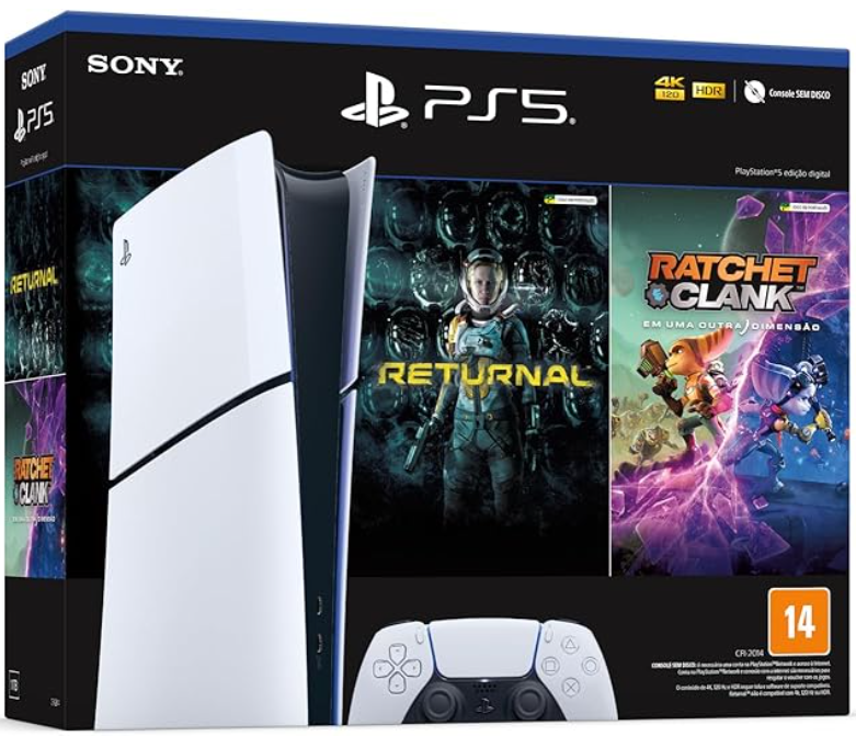 PS5 Slim Returnal + Ratchet Clank