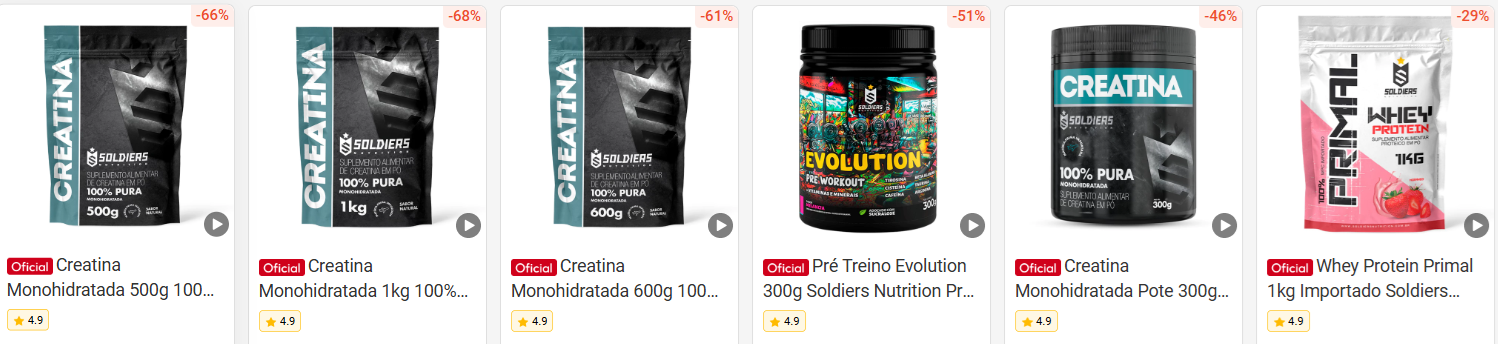 Creatina Soldiers