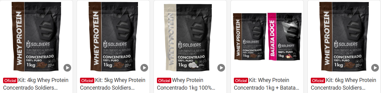 Whey Protein Soldiers