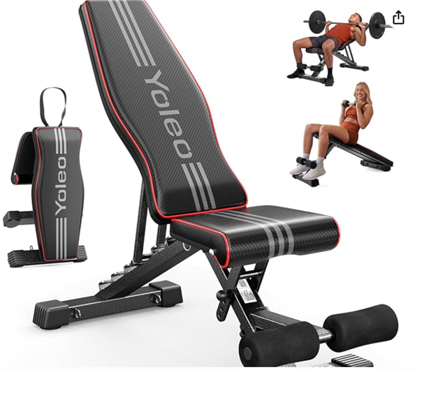 YOLEO Adjustable Weight Bench